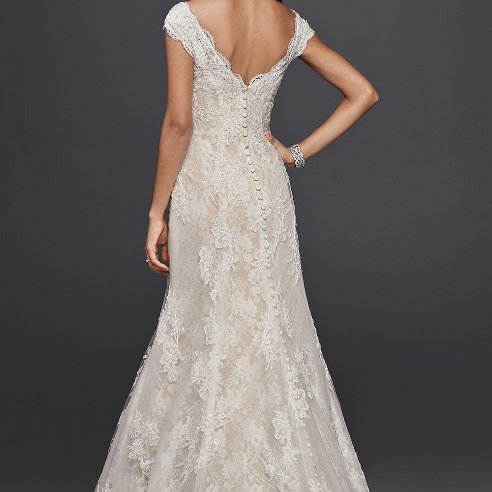romantic lace elegant mermaid wedding dress Elegant Boho Lace Mermaid Long Sleeves Wedding Dresses, Bridal Gown, MW539 main image 0